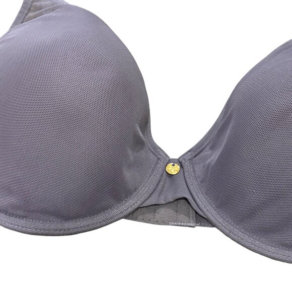 Natori Full Coverage Underwire Bra 34DD Dark Gray #22080 - Picture 2 of 4